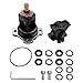 GP876851 Mixer Cap and Pressure-Balancing Unit Kit,Compatible with Kohler Shower Valves K-304 and K-11748 Platforms Include GP800820 and GP77759,Black