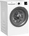 Beko BM3WFU4941W1, Waschmaschine, 9 kg, Frontlader, Restzeitanzeige, Waschvollautomat, 1400 U/min, SteamCure Dampffunktion, allergikergeeignet, Weiß
