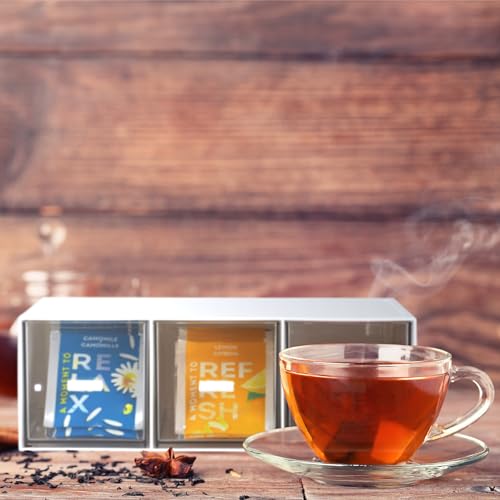 Accessoires de thé Relaxdays Scatola porta t è e tisane - vue 3