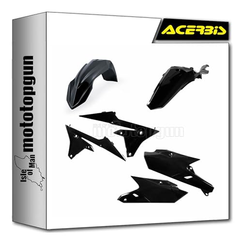 Cache carénage Acerbis noir 0021749.090 plastique moto Yamaha WRF 450 2016 2017 Mototopgun