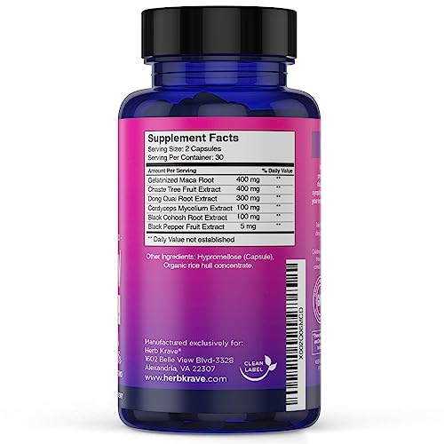 Herb Krave Flow and Glow Hormone Balance