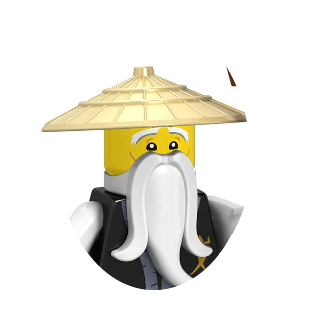 AEPRO - Ninja Fiɡurеs Garmadon Jay Zane Kai Nya Lloyd Samukai Cole Harumi Ultra Violet Pyro ѕпаkе Building Block Kids Тоу (a102)