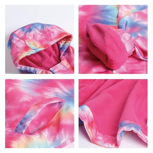 Image of WELAKEN Fleece lined Jackets with Water-Resistance Frabic for Kid's & Toddler II Girl's Rain Jacket & coats