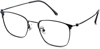 ZanyLen Blue Light Blocking Glasses,Computer/Gaming/TV/Phones Glasses for Men/Women,Lightweight Titanium Frame