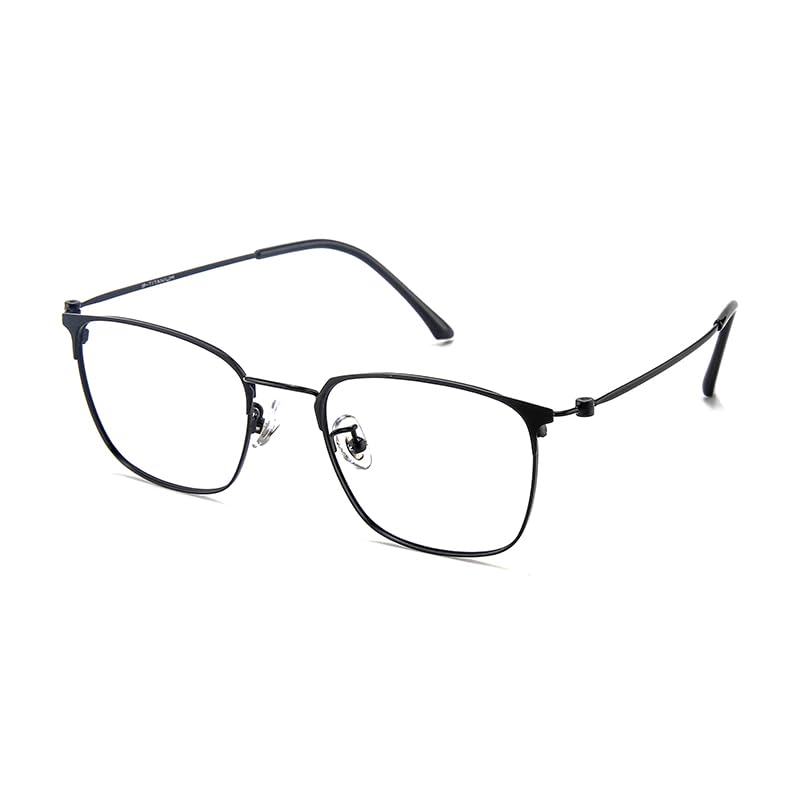 ZanyLen Blue Light Blocking Glasses，Computer/Gaming/TV/Phones Glasses for Men/Women，Lightweight Titanium Frame