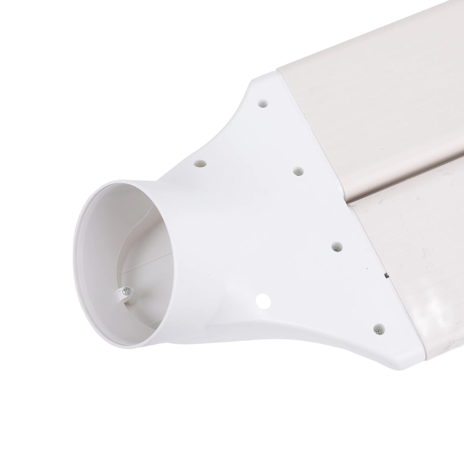 Walfront Luftkanal Übergangsstück ABS Balken für 110mm Schlauch Flachkanal