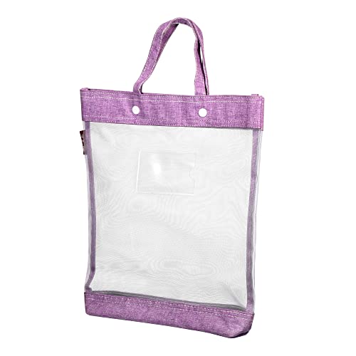 Sac de documents en nylon violet pour éviter le désordre de vos papiers