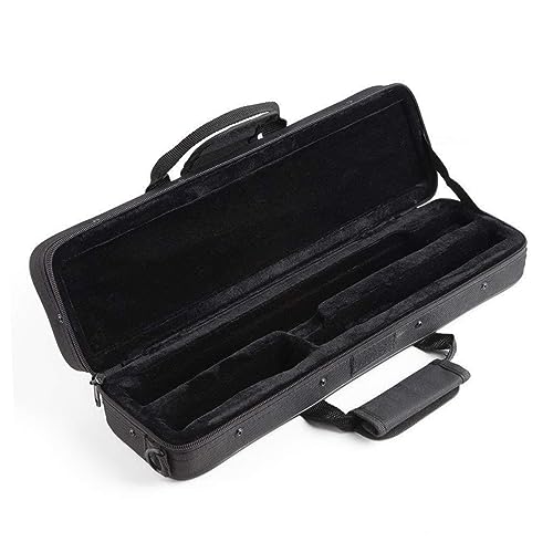 Hemoton Flute Case Hard Shell for Flutes 16-hole Flute c Case Padded Flute Carry Bag