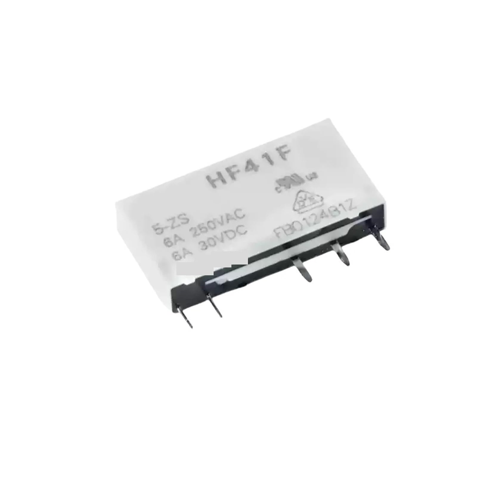 10PCS relay HF41F-24-ZS 5V 12V 24V 5PIN HF41F-5-HS 4PIN 6A HF41F-5-ZST
