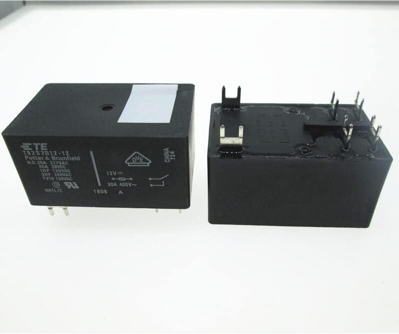 12V Relay T92S7D12-12 T92S7D12-12V T92S7D12-12VDC T92S7D12 12VDC 30A 277VAC 5PCS/LOT