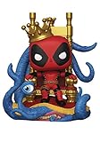 Funko Pop! Deluxe Marvel Heroes King Deadpool on Throne Standard