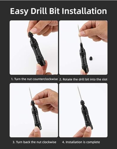 ACECYCLE Kit de Reparación de Neumáticos Tubeless, Herramienta de Neumático de Bicicleta Portátil con 5 Bandas de Goma y 3 Brocas - imagen 5