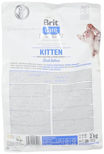 Brit Trockenfutter - Kitten - Lachs - Digestion & Strong Immunity, 2 kg