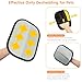 UIQELYS Pet Grooming Gloves for Cats & Dogs – Gentle Deshedding & Massage Brush Glove, Efficient Hair Remover with Static Adsorption, Soft Silicone Tips, Easy to Clean & Comfortable Fit
