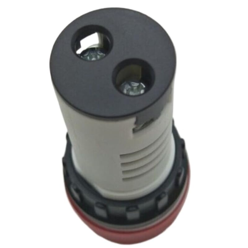 1Pc Red Flash Buzzer AD16-22SM/R31 AC220V