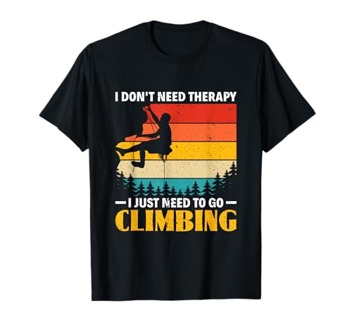 Ideas Divertidas De Regalos Para Escaladores Y: Camiseta De Escalada En Roca Para Mujeres, Negra, Manga Corta, Pequeño