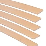 DSTOCK60 - 5 Lattenroste aus Buchenholz – Universal-Ersatzlatten – geeignet für Schlafcouch, BZ, Betten und Lattenroste – strapazierfähiges und flexibles Massivholz (680 x 53 x 8 mm)