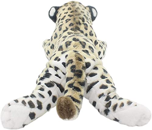 Image of Tickles Realistic Cheetah Jungle Wild Soft Stuffed Plush Animal Toy for Kids Birthday Gifts (Color: Multi Size: 80 cm)