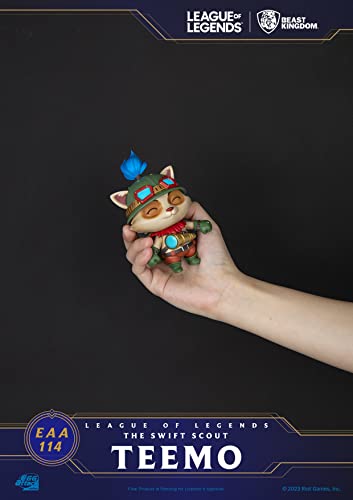 Beast Kingdom League Of Legends: Swift Scout Teemo Eaa-114 Egg Attack Action Figure #TOP4