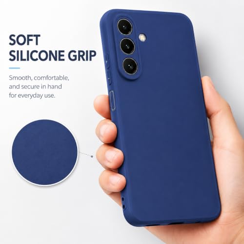 Image of ArmourPro Soft Silicone Back Cover for Samsung Galaxy A17 | Blue