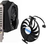 OTOTEC 95mm 12V 6 Pin Graphics Card Fan Compatible with ASUS RTX 3050 Compatible with 3060 Phoenix ITX