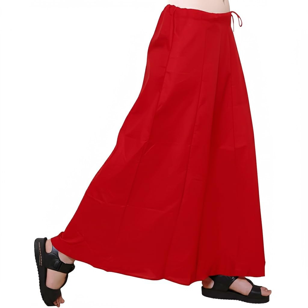 trending trading Cotton Petticoat for Saree - Plus Size Saree Petticoat for Women | Comfortable and Breathable Saree Underskirt with Drawstring-picture-16