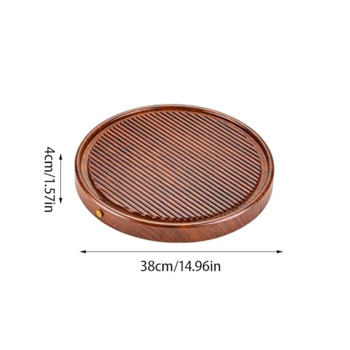 Plateau à thé en bambou TUSUOD pour une décoration de table - 3