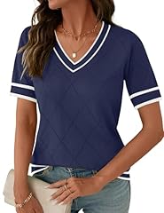 A-navy Blue White Striped