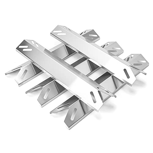 Uniflasy BM-99512-5SS Stainless Steel Heat Plates For Cuisinart Gas2456As,Gas2556As,Gas1456Aso,Gas1456Bso,Gas9456As/Aso,Gas9556As/Aso,Gas2420As, Heat Tents Replacement Parts For Cuisinart 5-Burner Gas Grill,5-Pack cover