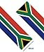 South Africa Velvet Table Runner,African Flag Table Cloth Decoration,Soft Texture Tablecloth for Home Party Decor 12×72inch
