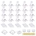Baby Proofing Magnetic Child Safety Locks for Cabinet Cupboard Drawer Doors 20 Locks 3 Keys