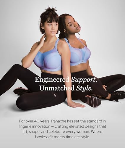 Image of Panache Women's High Impact Underwire Sports Bra Max Support, Moisture Wicking, Heavy Duty Sports Bra for Women