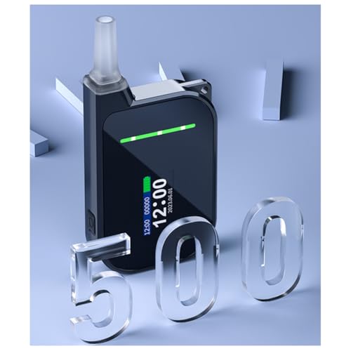 Testeur d'alcool numérique H3 portable avec embout buccal