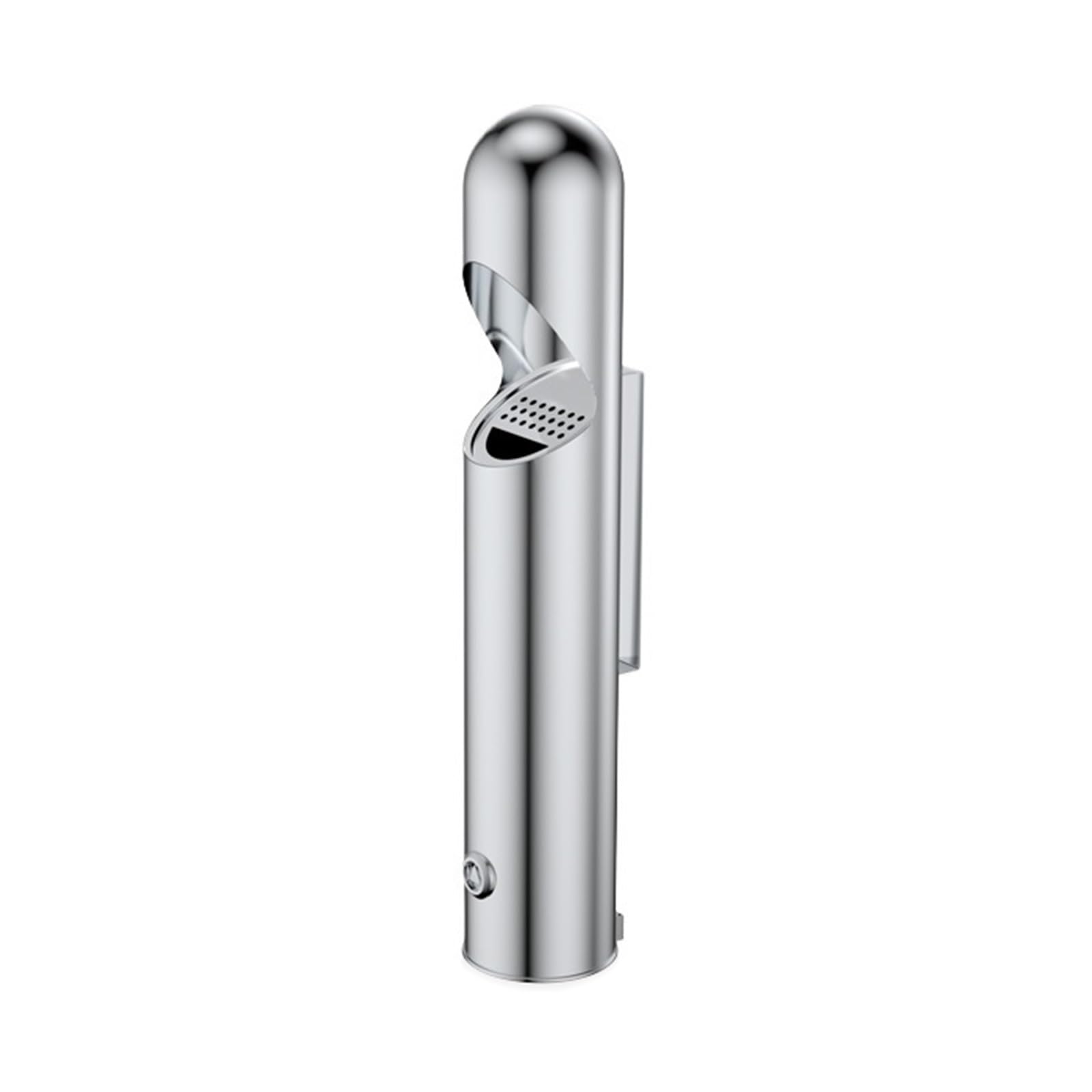 Stand ashtray Outdoor Wall-mounted Ashtray Stainless Steel Ash Column Smoke Cigarette Butt Trash Can Collection Pillar