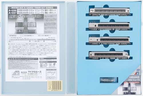 MICROACE】A6597 小田急30000形・EXEα・リニューアル 増結4両セット