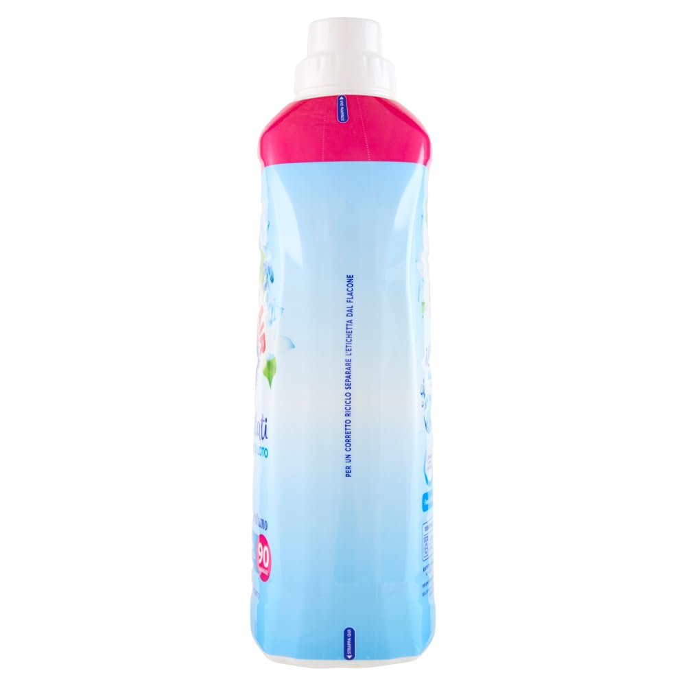 6x Chanteclair I Konzentrat Weichspüler, Meersalz und Lotusblume – 90 Waschgänge, 1800ml + Beni Culinari Kostenloser Schlüsselanhänger