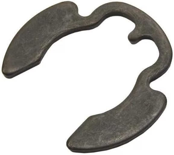 External-E E-Clip, Steel Black Phosphate Finish, 1 in Shaft Dia, 25 PK, Mfr: PO-100ST PA-A