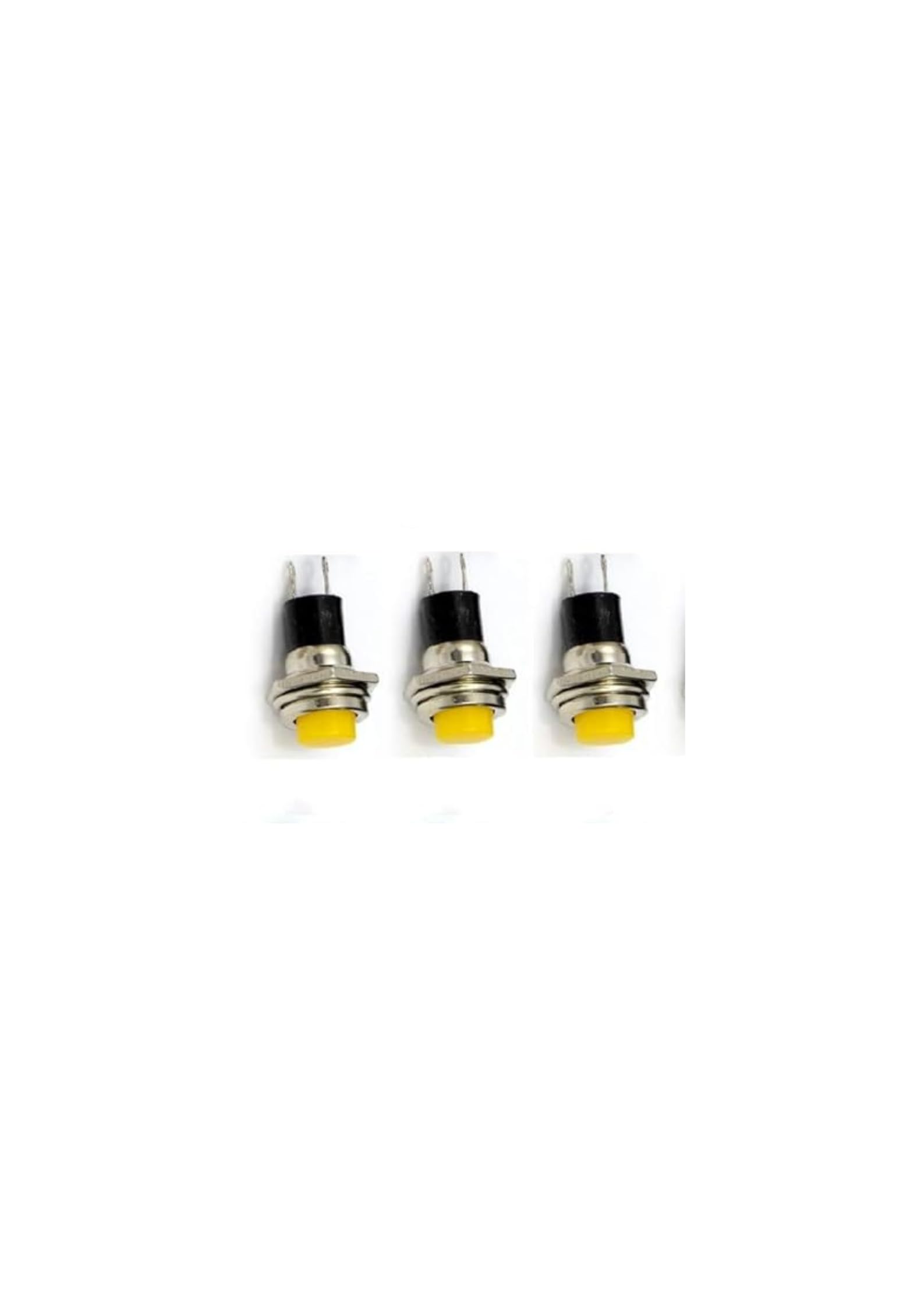 Gajrup self momentary 2 pin push button for as an operational unit in various electrical circuits,electrical devices-pack of 3 (yellow)-image-49