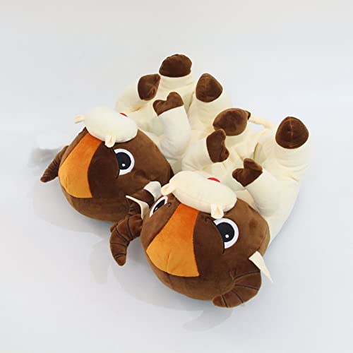 Chaussons vache drôles idée cadeau unisexe taille unique