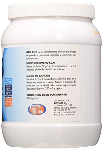 Just Aid Qds Diet Hypocaloric Smoothie, Geschmack, Schokolade, 480 g, 1 Stück