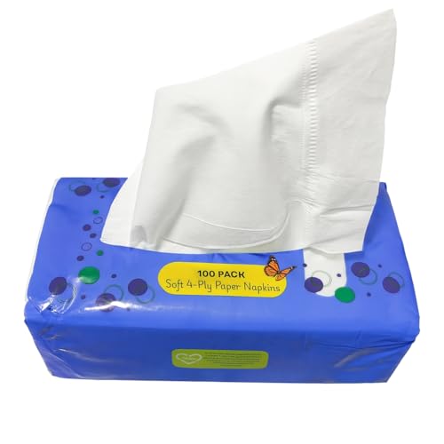 12 Pack of 100 Soft LEVORA Facial Tissues 4-Ply 1200 Sheets Gentle Disposable Paper Tissue Sheet Pack for Daily Use Napkin for Home, Travel, and Allergy Relief Safe & Lotion Infused Options