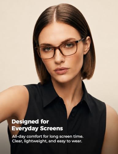 Image of TIJN Sleep Glasses for 99.9% TR90 Blue Green Light Blocking Dual AR Coatings Red Lens for Computer Gaming Reduce Eyestrain