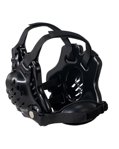 Wrestling Headgear, Youth Wrestling Head Gear with Chin Cup, Sorf Ear Guard for MMA, Jiu-Jitsu (for Users Age 10+)