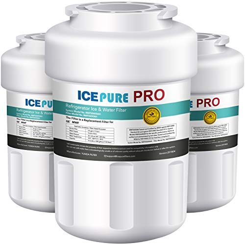 ICEPURE PRO NSF53&42 Certified MWF Compatible with GE SmartWater MWFP, MWFA, GWF, GWFA