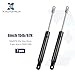 X AUTOHAUX 2 Pcs 6 Inch 15Ib/67N Black Lift Supports Struts Shocks Gas Spring Universal for RV Car Truck Boat Window Cabinet Door Cover Lids