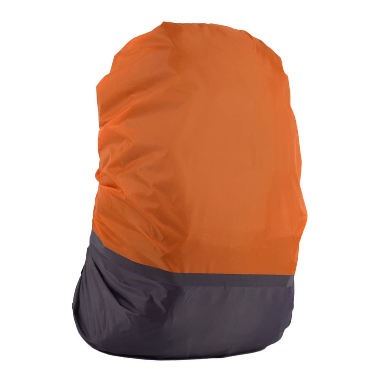 Mikikit Reflective Rain Cover for Outdoor Camping Backpack Double Color Design for Night Safety Elastic Hemming for Secure Fit for Hiking and Travel