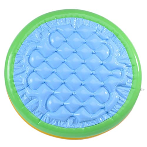 Naroote Piscine Gonflable en PVC pour Enfants, Petite Pompe à Sauter en Toute sécurité, pour Jouets d'intérieur, Fosse de Jardin, Diamètre 90cm (comme Le Montre la Figure #69)
