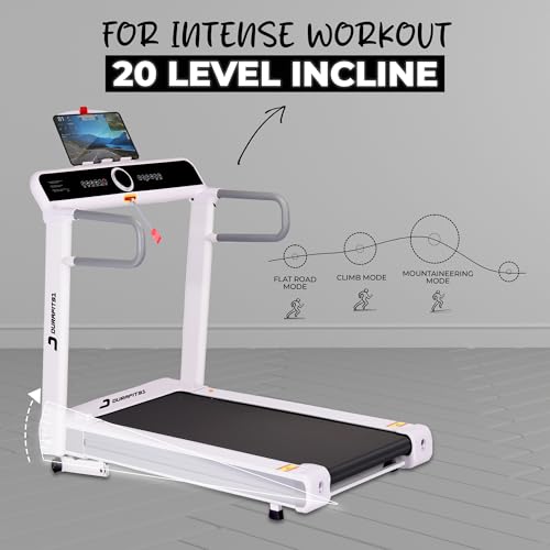 Image of Sonic 5 HP Peak BLDC Motorized Treadmill| 20 Level Auto Incline |16 Km /Hr Max Speed | 150 Kg User Weight | Home use