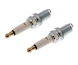 CHAMPION OEM SPARK PLUGS SET OF 2 COMPATIBLE WITH LAND ROVER FREELANDER 1 1997-2005 PART #