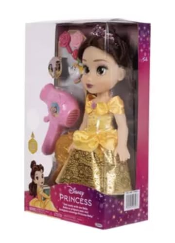 Poupée et cheveux Ensemble de jeu Belle avec accessoires de coiffure XL